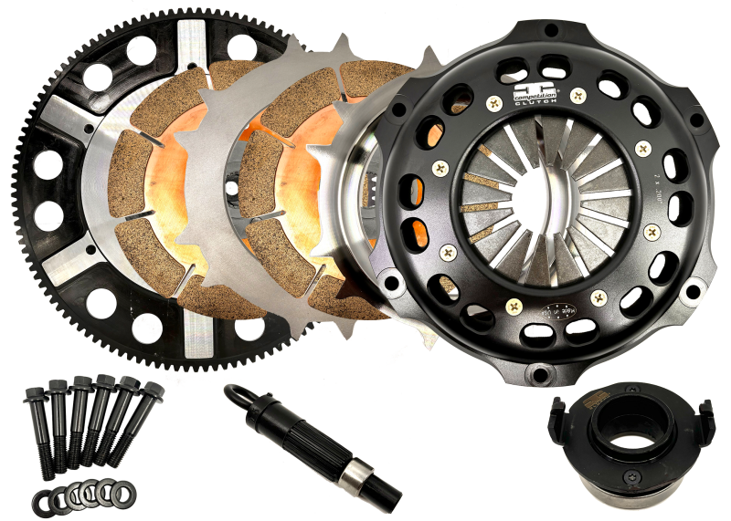 Acura Integra Clutch Kit - Competition Clutch - Full Race Twin Disc 184mm Ceramic - `94-`01 Acura Integra Clutch Kit - Competition Clutch - Full Race Twin Disc 184mm Ceramic - `94-`01